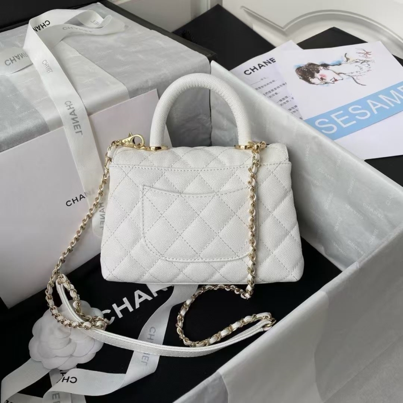 Ch**el top handle bags